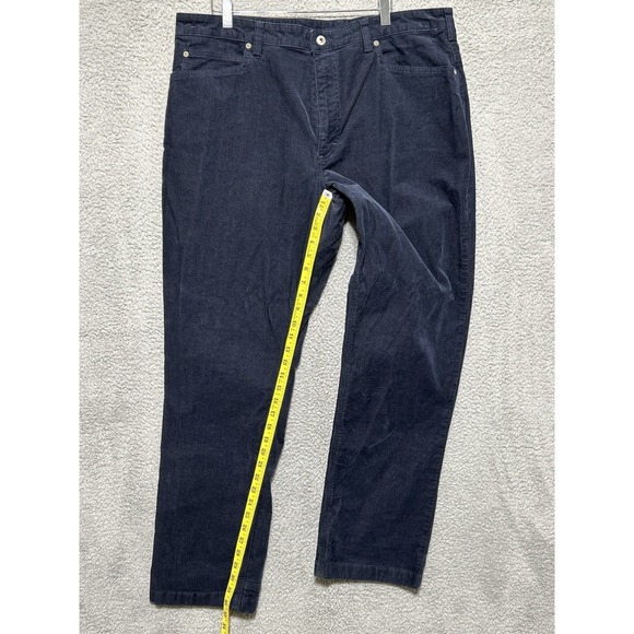 Duluth Pants Mens 40x32 Blue Corduroy DuluthFlex Standard Fit 5 Pocket Stretch - Picture 6 of 14